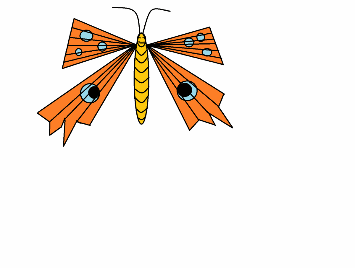 Голиков Константин 7 класс бабочка
